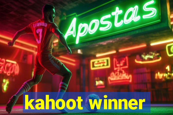 kahoot winner